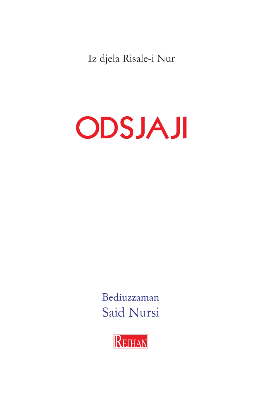 Odsjaji